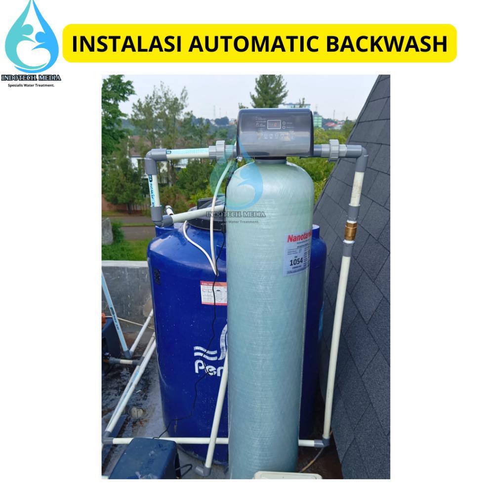 Paket Filter Air Sumur - Filter Air Kotor - Paket Instalasi Filter Air Otomatis - Automatic Backwash