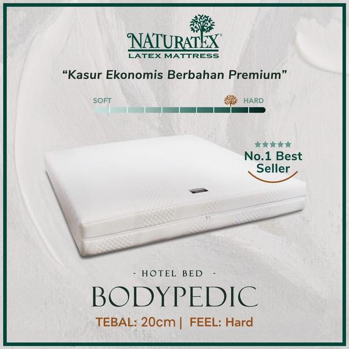 Instan- Kasur Latex Naturatex Hotel Bed Bodypaedic Uk. 120X200