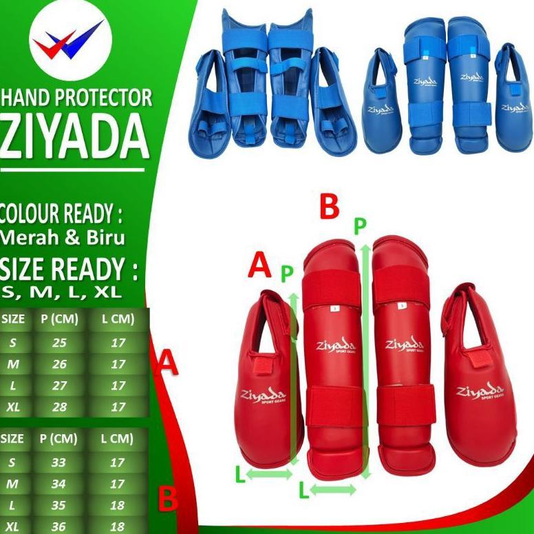 Foot Protector Karate Dekker pelindung kaki ziyada