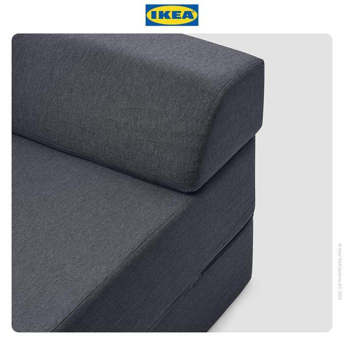 Instan- Ikea Nykil Sofa Bed Abu-Abu Tua 2 Dudukan Furniture