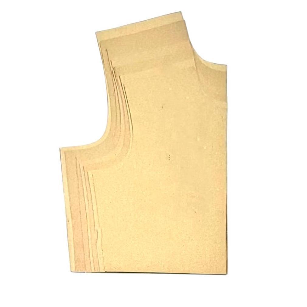 pola Gamis Dewasa A-Line Mayung Pola Instan Gamis A-Line Bahan Kertas Coklat (Bisa Pilih Size)