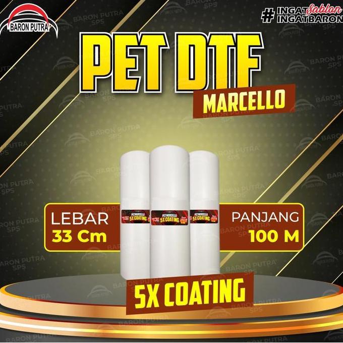 ] PET FILM DTF 5 LAYER MARCELLO 33CM ROLL