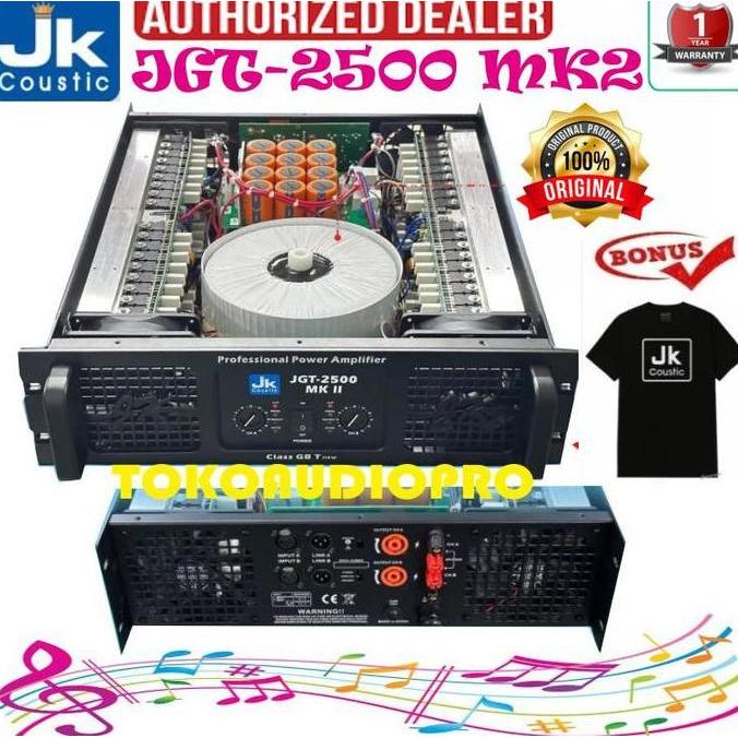 * POWER JK COUSTIC JGT-2500 JK COUSTIC POWER AMPLIFIER JK COUSTIC JGT2500 //