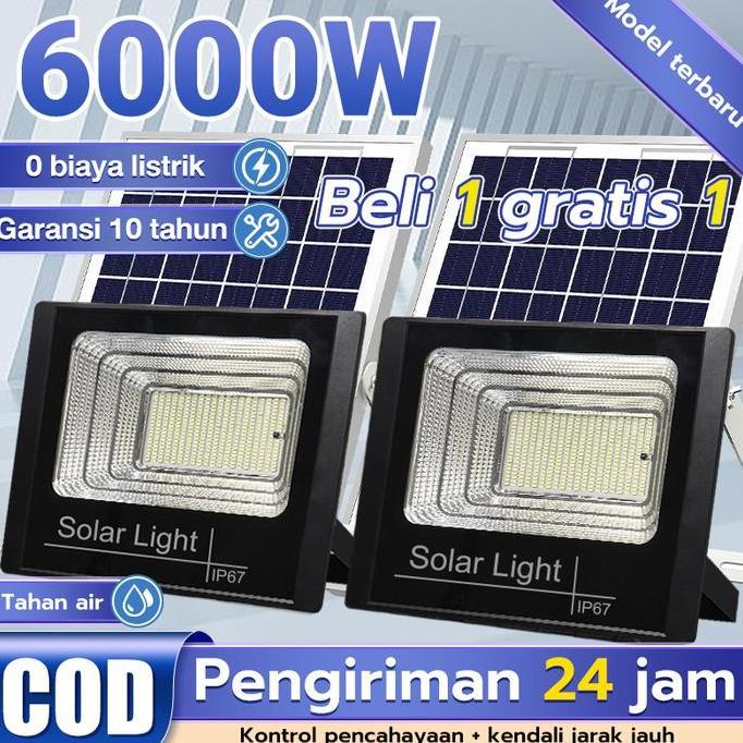 Super Hot, Garansi 10 Tahun 0 Listrik Per TahunLampu Sorot Tenaga Surya Dengan Kendali Jarak Jauh Pe