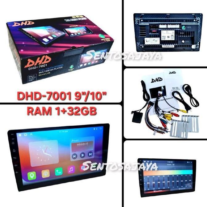 // HEADUNIT ANDROID 9INCH DHD-7001 RAM 1+32GB //