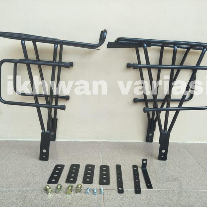 Rak Bagasi Pannier Depan Belakang Sepeda Seli Minion Minitrack Original Dan Terpercaya