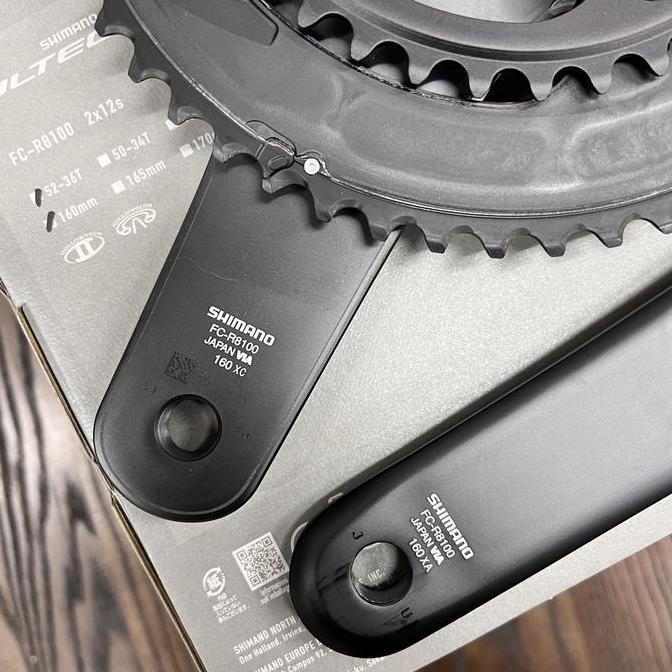 Crank Set Shimano 12 Speed 160 Mm