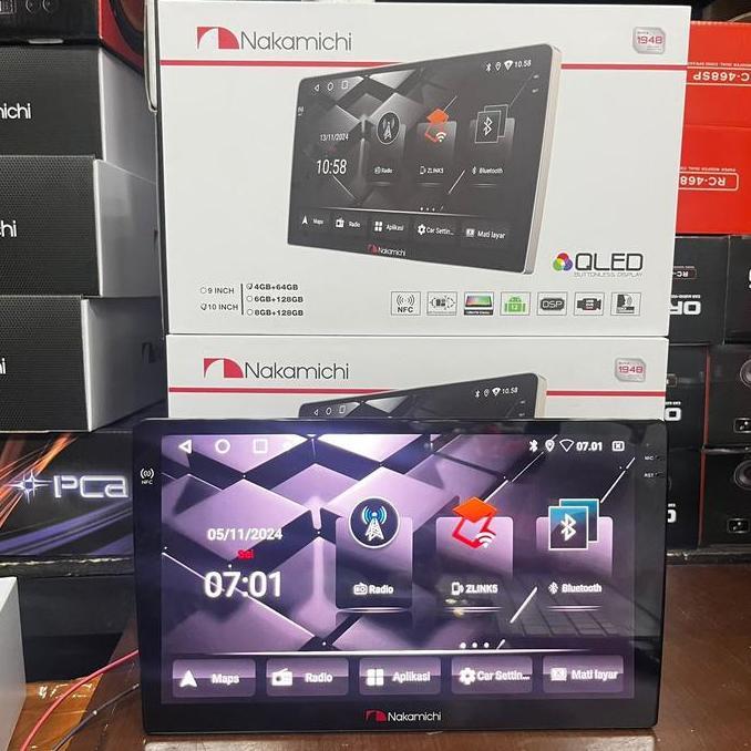 OK HEADUNIT ANDROID 9 INCH / 10 INCH NAKAMICHI LEGEND MK IV RAM 4/64GB //