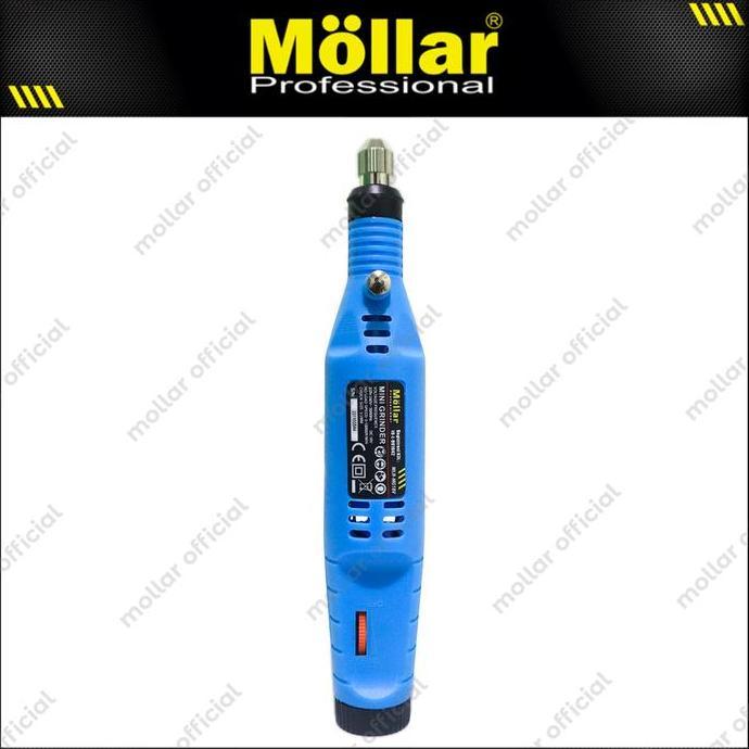 Tools- Mollar Mg18V Mini Grinder Set 21 Pcs Bor Gerinda Tuner 18V Blister