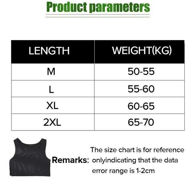 Lngsungkirim- Breast Binder Cosplay Sport Bra Binder Half Perata Dada Korset Dada Ukuran: M ~ 2Xl / 