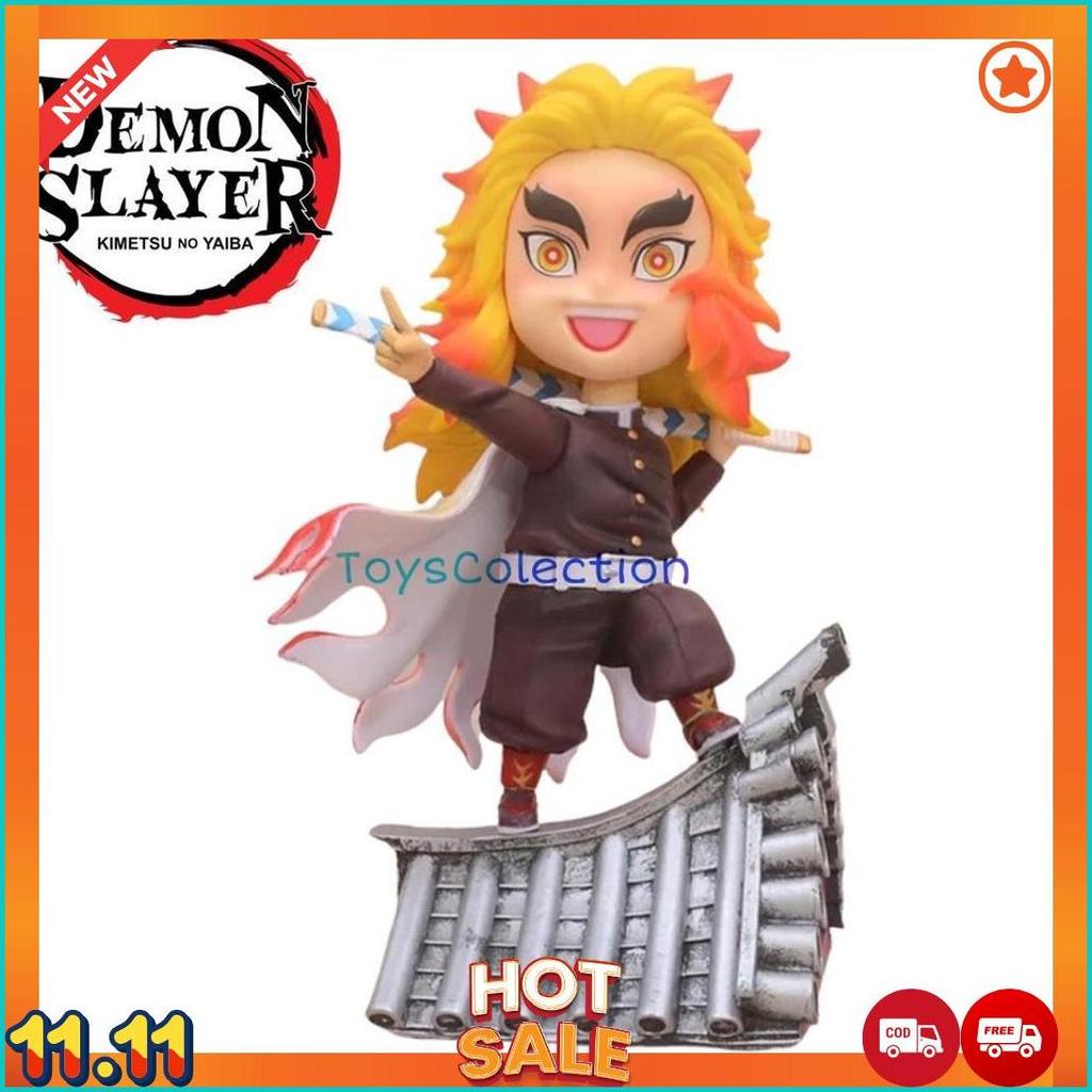 Action Figure Rengoku Kyoujurou Kimetsu No Yaiba Demon Slayer Roff House Stand Q Ver. Topper Cake Ma