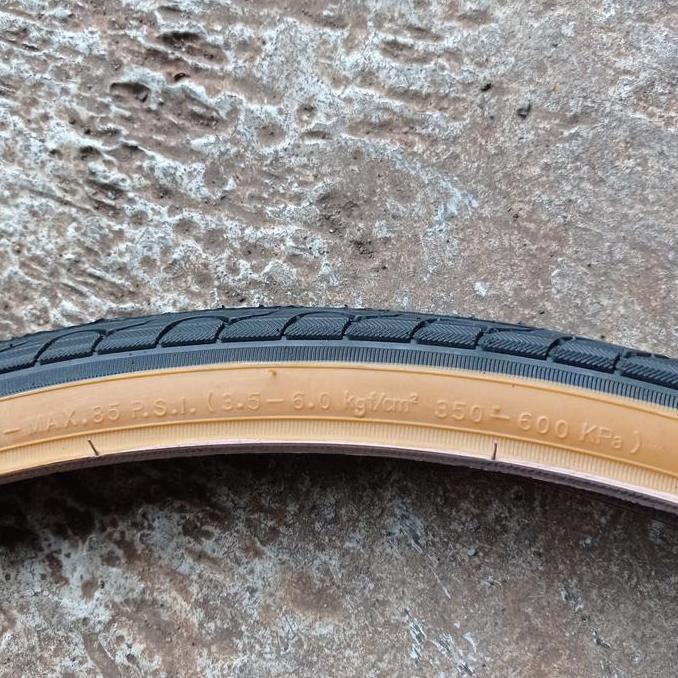ban luar sepeda gravel 700c 700 x 32 32c 700x32 700x32c kenda kwest hitam gum tan wall k193