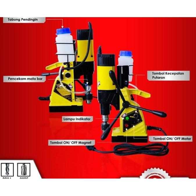 Promo MESIN BOR MAGNET JETBROACH WILLFRED WFMG 35C BOR MAGNET JET BROACH Diskon