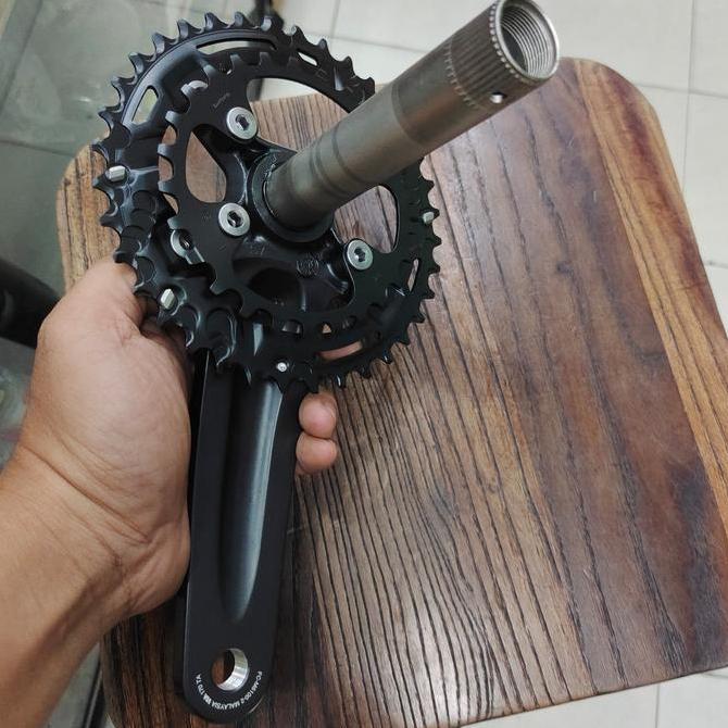 Crank Shimano Deore Fc-M5100-2 Crankset 2X11 Speed 36/26T Arm 170 -Crank 2 Speed Shimano Deore M5100