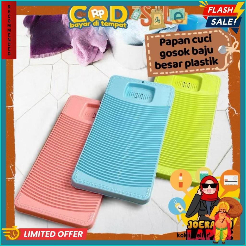 [Joeragan Lapak] Papan Cucian Besar - Papan Gilas Cuci Baju Penggilasan Penggilesan Gosok Plastik Rs