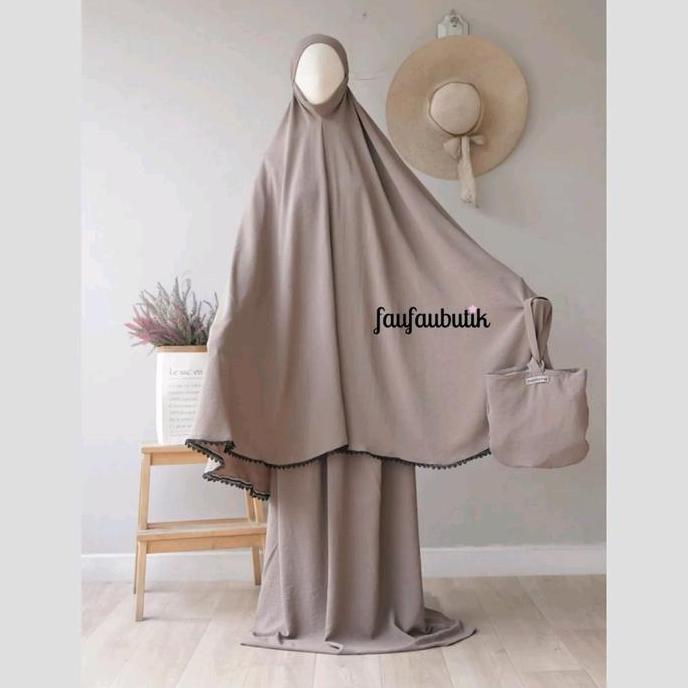 Promo mukena khawla by faufauhijab Diskon