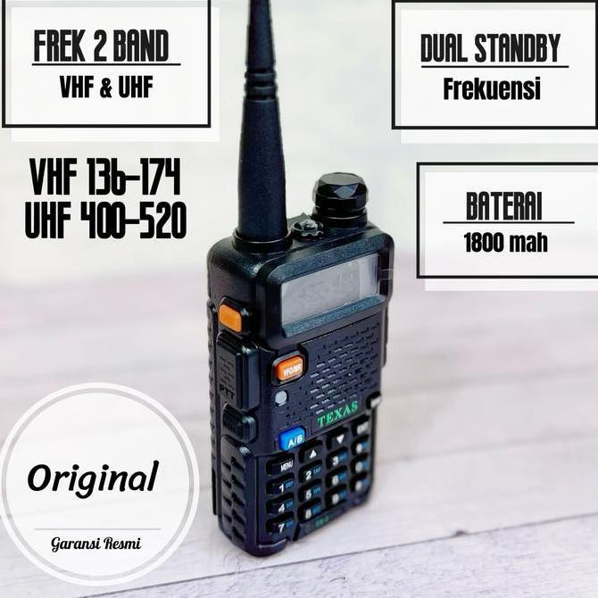 Sale Ht Texas Tx 2 / Ht Dual Band / Handy Talkie Texas Tx2