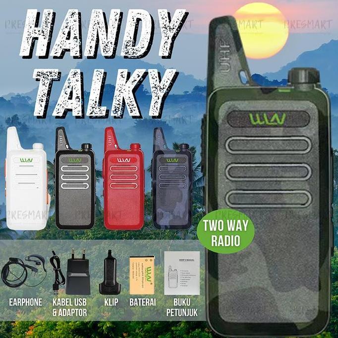 Sale Walkie Talkie/ Handy Talky/ Two Way Radio/ Handy Talky Jarak Jauh