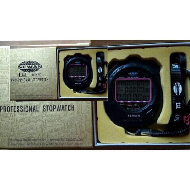 Stopwatch Digital Sewan 100 memory original