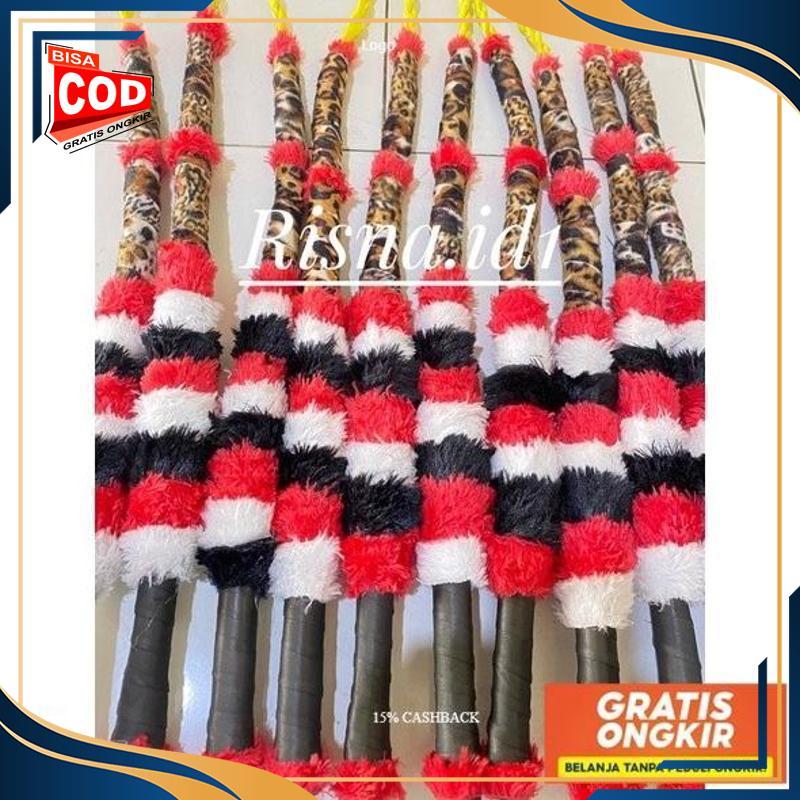 Cambuk Pecut Besar Panjang 160cm/Jumbo Super Bunyi Cek Vidio geser foto Bunyi Keras Kuda Lumping/Lea