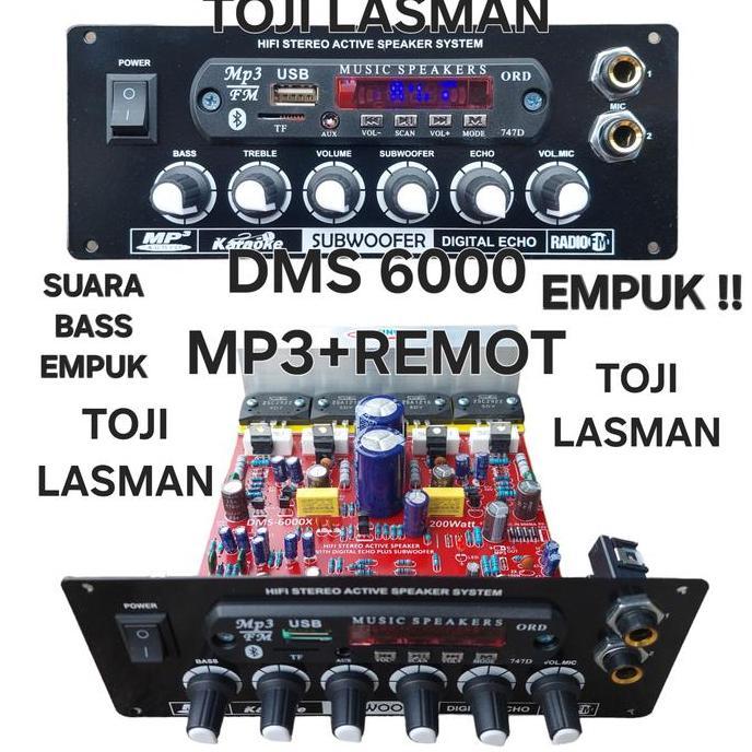 Jdg- Bluetooth Dms 6000 Power Aktif Speaker Dms6000 Echo Mic Pcb Kit Echo
