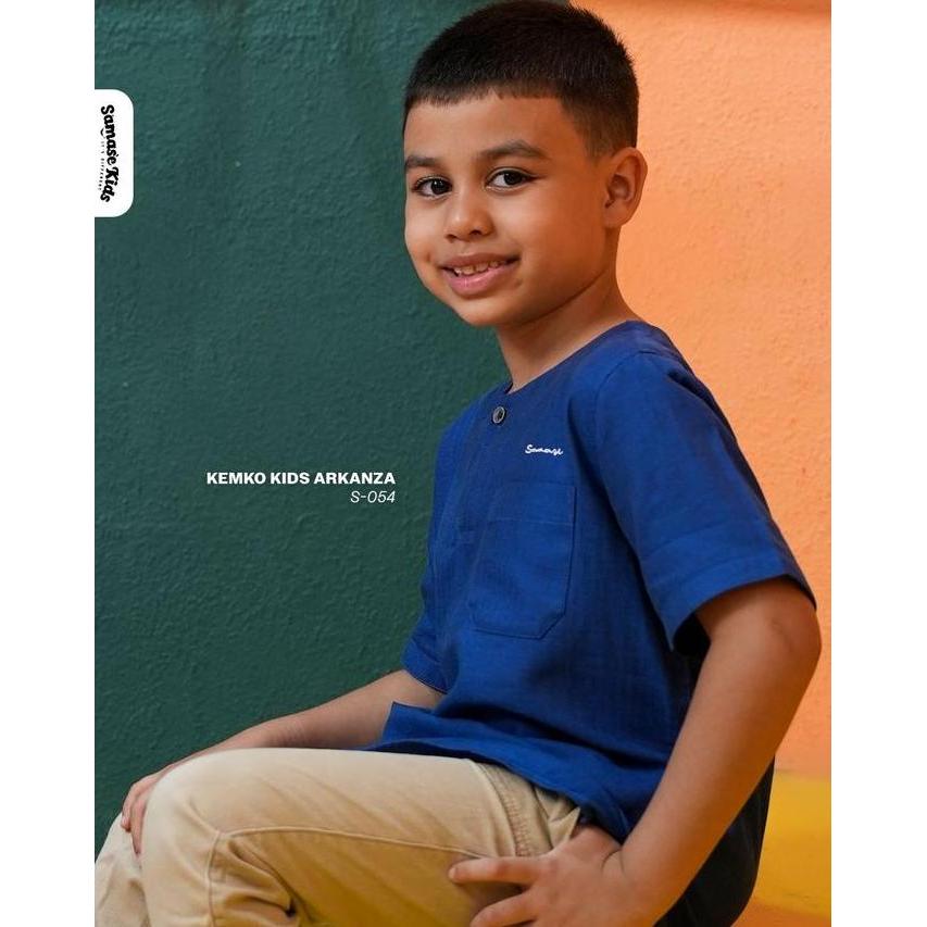 Samase S054 Kemko Kids Baju Koko Lengan Pendek Anak