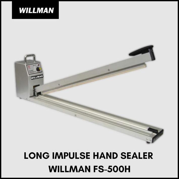 Long Arm Hand Impulse Sealer Mesin Press Plastik Panjang FS-500H 50cm best seller