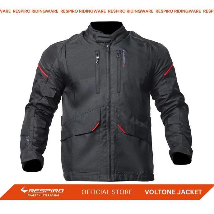 Respiro Jaket VOLTONE | Jaket Motor Harian Pria Windproof
