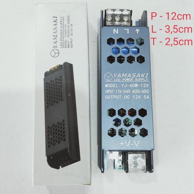 power supply yamasaki 5A 12V/travo 5A 12V yamasaki