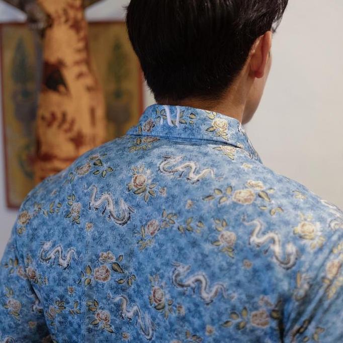 Kemeja Batik Lengan Pendek - Magani Nosweat - Dragon Constellation