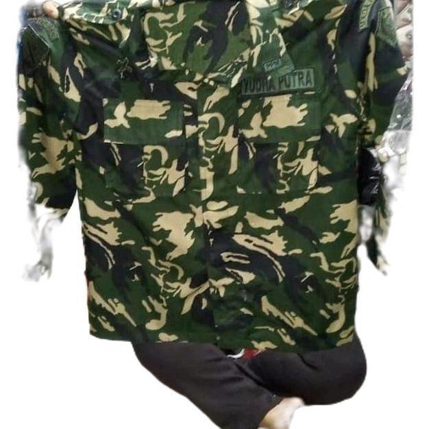 baju pdl loreng pemuda panca marga ppm resimen yudha putra 1 stel baju + celana
