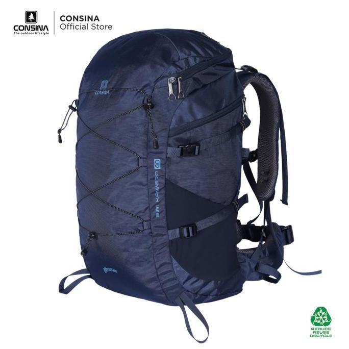 Naturalcam- Consina Biri Kawera 40L Ransel Gunung | Outdoor Hiking Travel Backpack