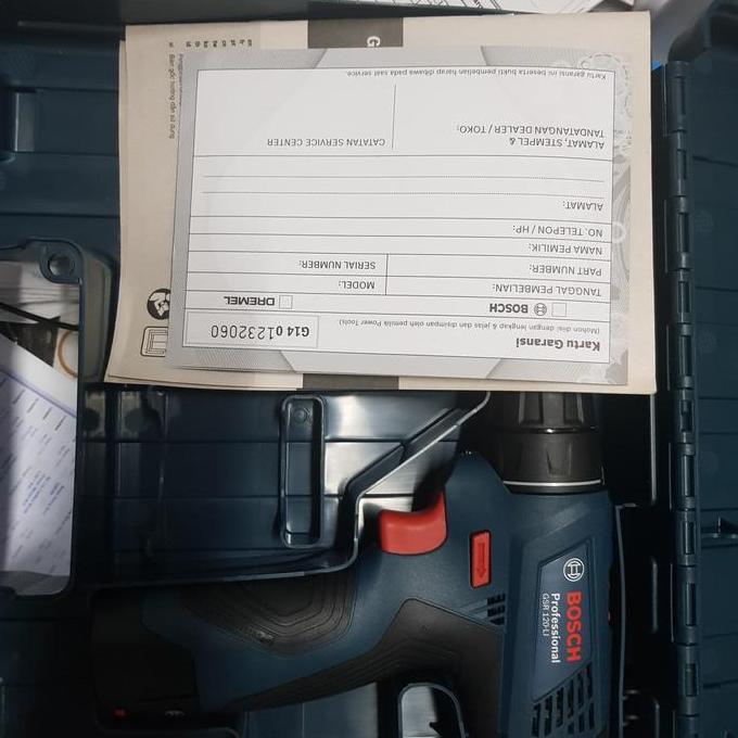 @@@@] Bor Cas Baterai Cordless Tanpa Baterai BOSCH GSR120