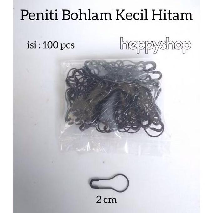 @#@#@#] Peniti Bohlam Kecil Hitam, Peniti Jilbab, Peniti Hitam