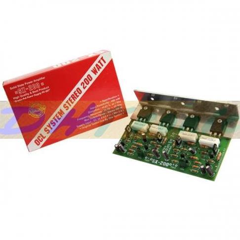 Kit Power Amplifier SX-200 200 Watt TERBAIK