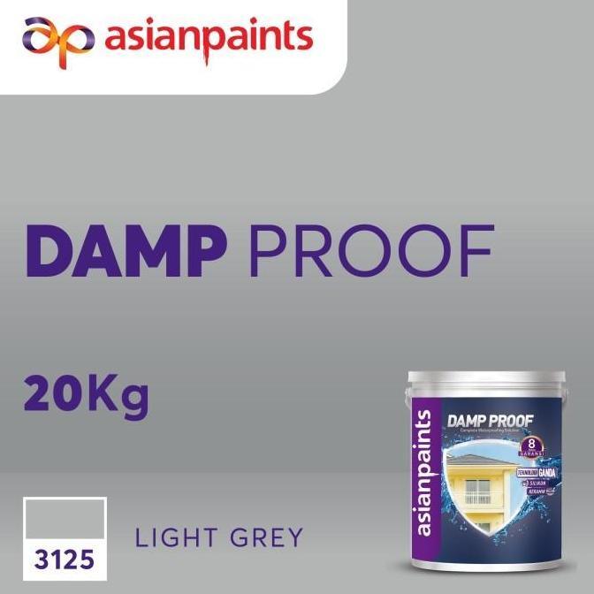 Cat Anti Bocor Waterproofing ASIAN PAINT DAMP PROOF Light Grey 20kg