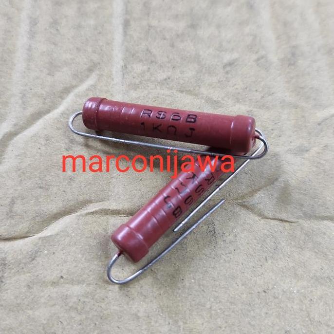 resistor 1K ohm 5wat japan asli