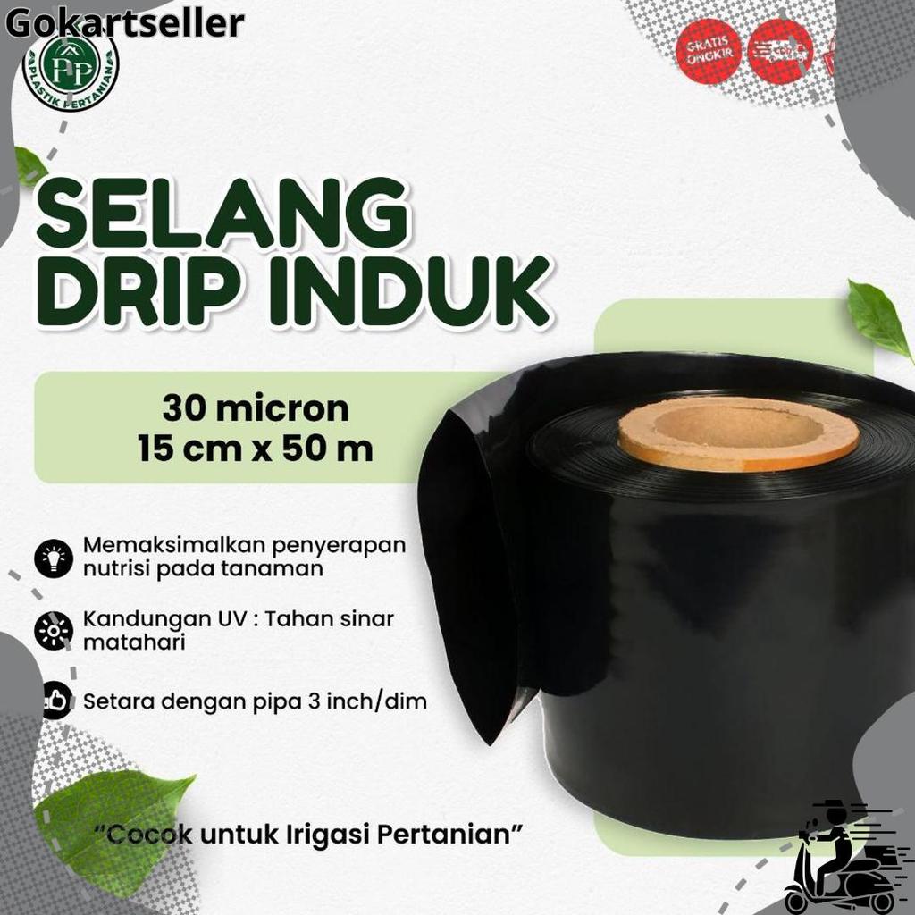 Selang Drip 30 micron 3 dim 50 meter - Selang Irigasi 3 inch Bebas ongkir