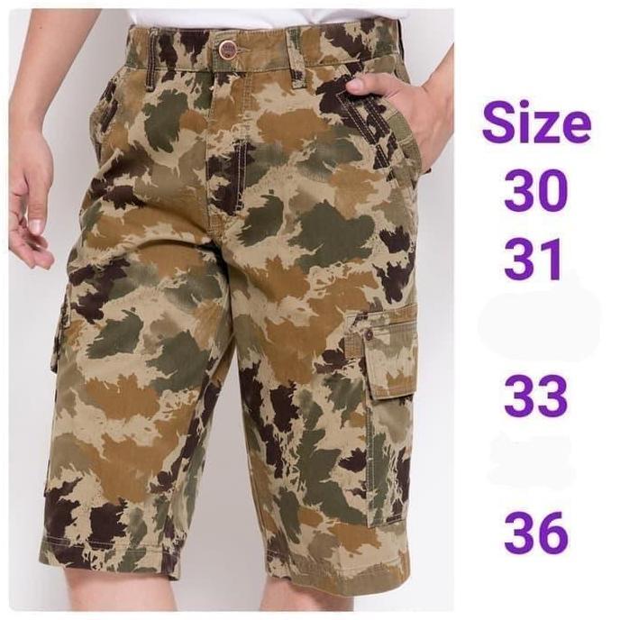 Celana Pendek Cargo Emba Classic 151066601 Brown