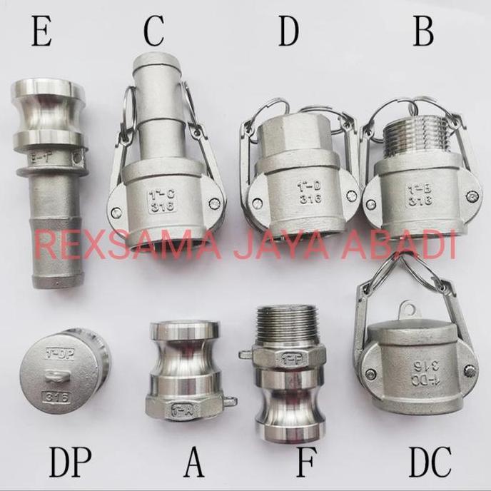 CAMLOCK 2 INCH / 200 STAINLESS STEEL