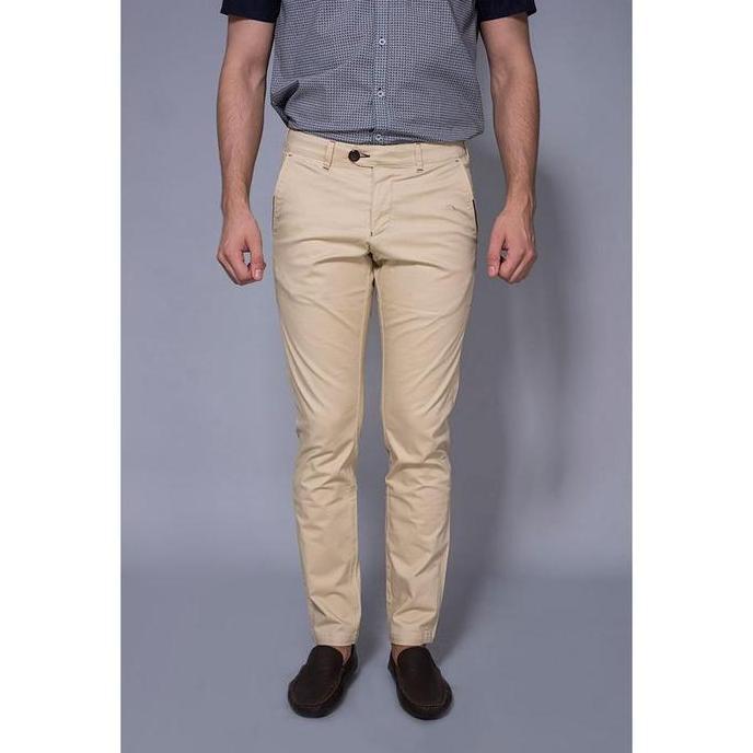 Celana Panjang Chinos Slim Fit Pria A8X05C