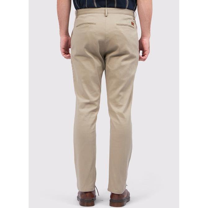 WOOD Slim Tapered Chinos Pants 2-OPILXC125B049 Sage