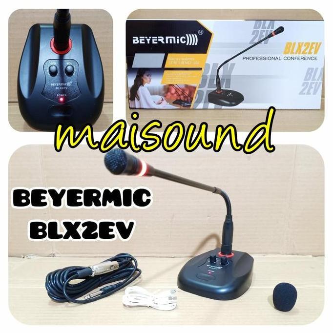 MICROPHONE PODIUM BEYERMIC BLX2EV MIC KABEL MEJA BEYERMIC BLX 2EV