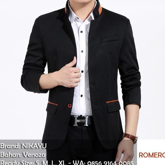 Jas Blazer Pria Romero Korean Style
