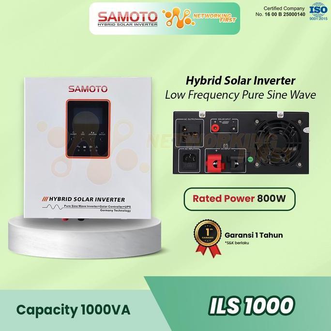 Parling Laris Inverter Panel Surya Ils1000/800Watt Hybrid Inverter Solar Panel Samoto