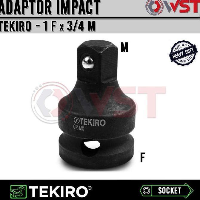 Promo Adaptor Kunci Sock Impact 1 x 3/4 (FxM) TEKIRO Adaptor Sok 1 Inch Diskon
