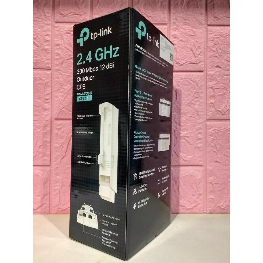 Necting- Tp-Link Cpe220 300Mbps 12Dbi Outdoor Cpe Router Tp Link Pharos Cpe220