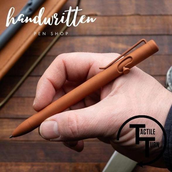 TACTILE TURN TONAL BOLT ACTION TITANIUM BALLPOINT PEN