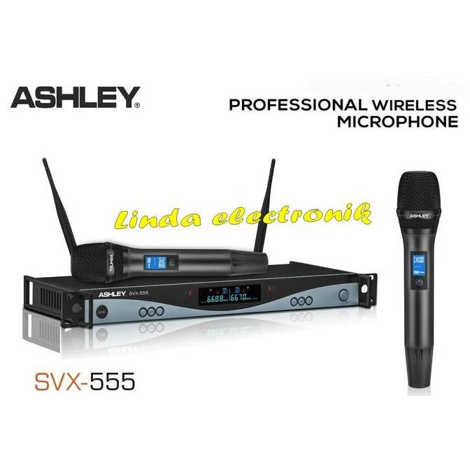 mic wireless digital fequency ashley svx 555 / svx555 handheld