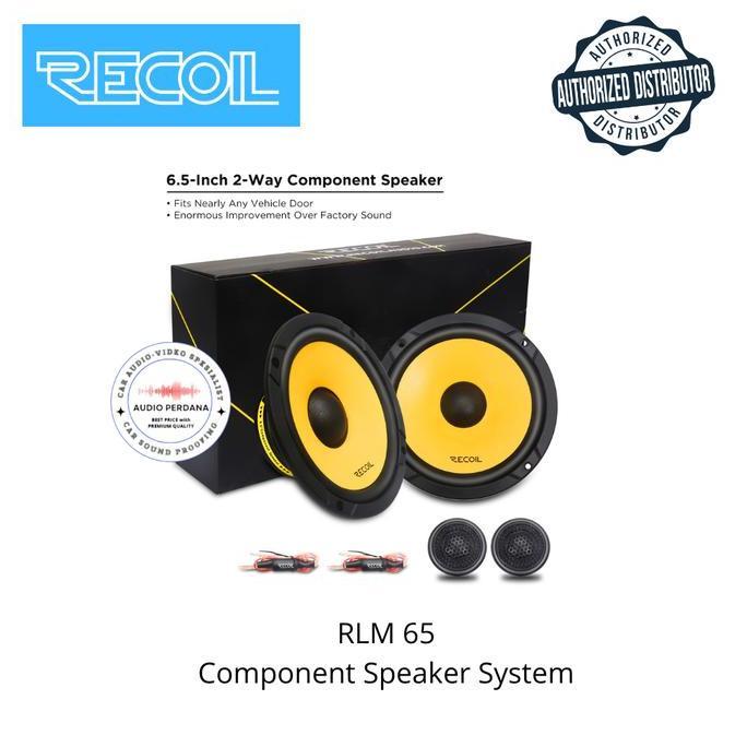 Speaker Recoil RLM65 RLM 65 Split 2 Way Original